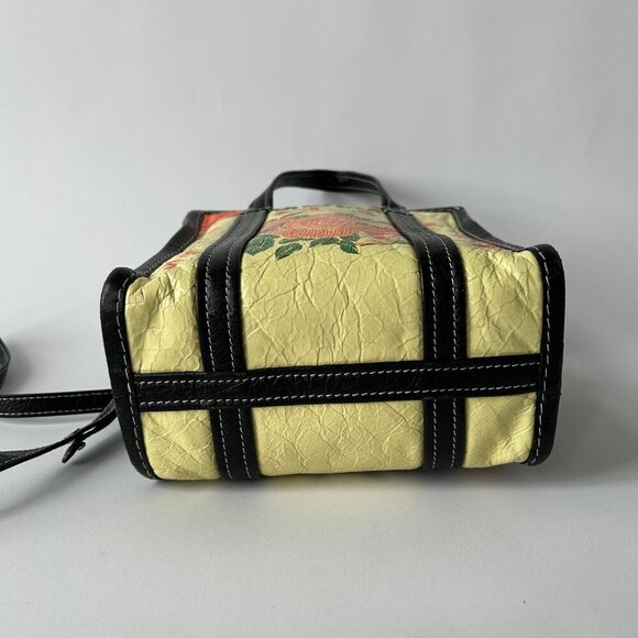 BALENCIAGA HONG KONG BAZAR LEATHER SHOPPER TOTE XS - Picture 9 of 14